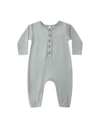 Steel Blue Long Sleeve Jumpsuit