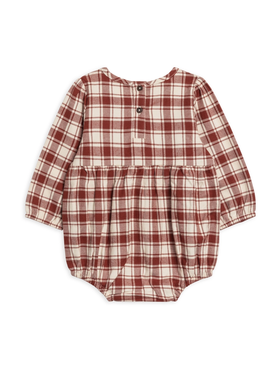 Garnet Flannel Romper