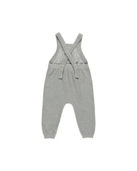 Dusty Blue Knit Overall