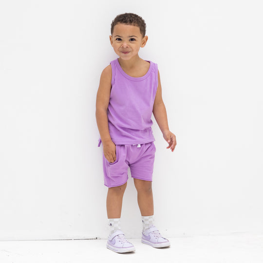 Electric Lilac Elevated Tank Top