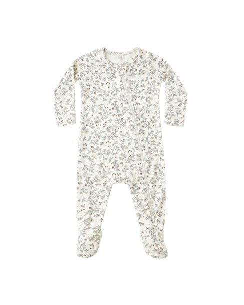 Woodland Bamboo Zip Footie