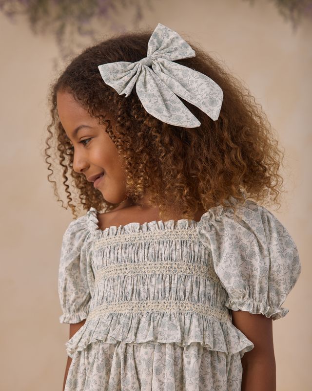 Sky Floral Olivia Dress