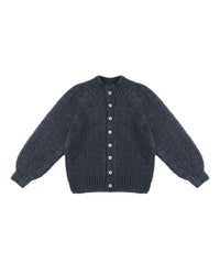 Navy Tulip Cardigan