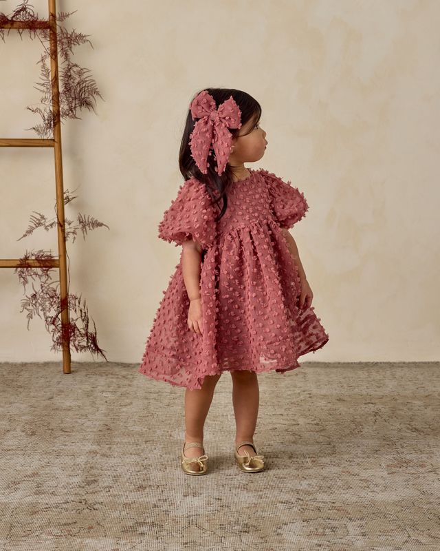 Raspberry Everly Bow
