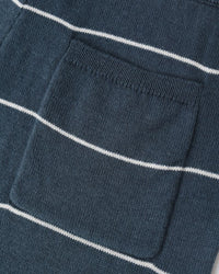 Navy Stripe Chandler Knit Short