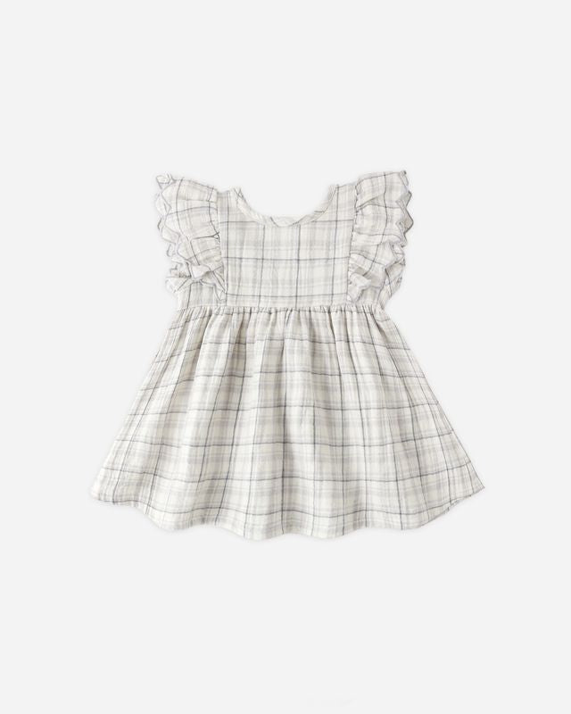 Blue Plaid Alina Dress