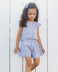 Periwinkle Remi Short