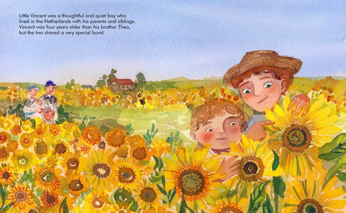 Vincent Van Gogh Little People Book