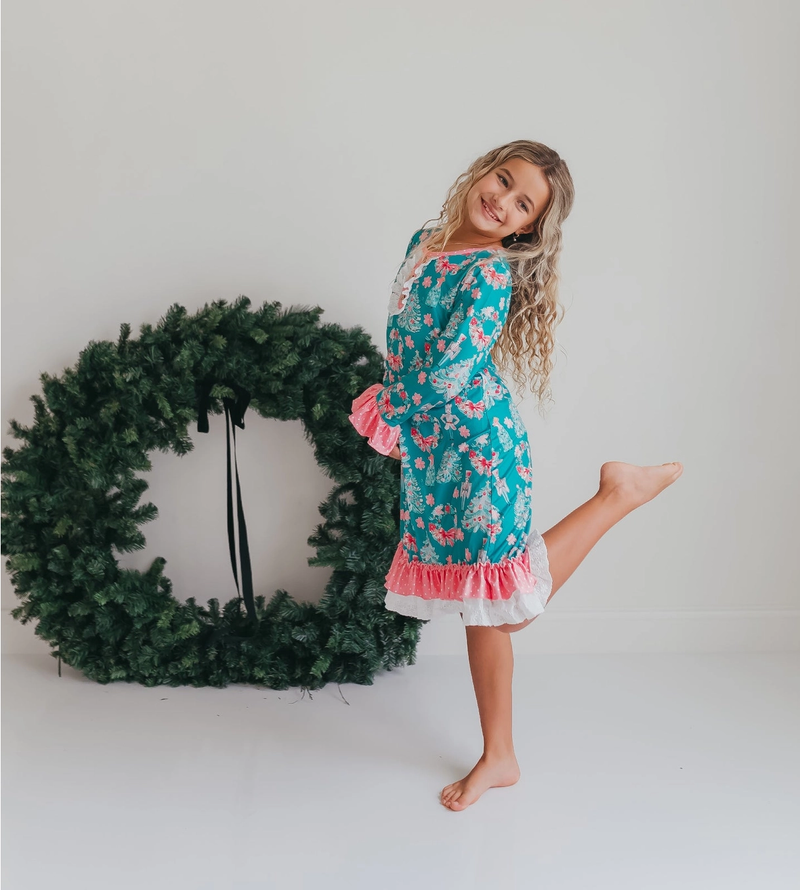 Nutcracker Ruffle Nightgown