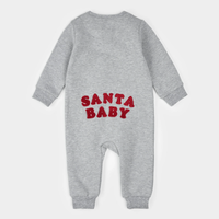 Santa Baby Fleece Romper