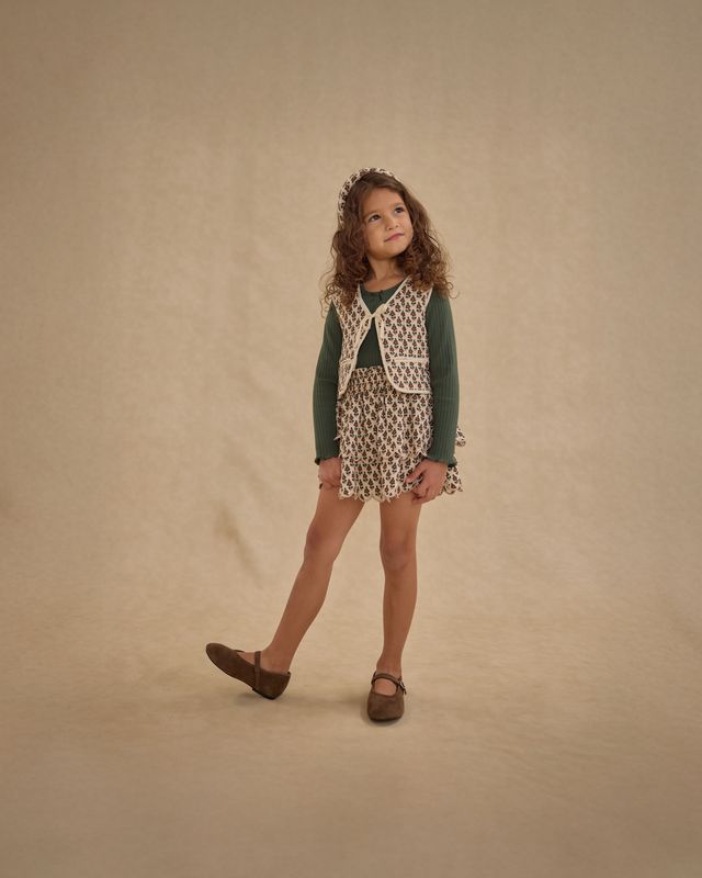 Harvest Floral Mini Skirt