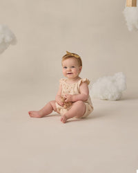 Buttercup Ribbed Ruffle Romper