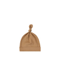 Golden Knotted Baby Hat