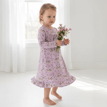 Cow Girl Bamboo Nightgown
