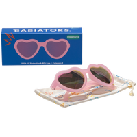 Pink Heart Polarized Sunglasses