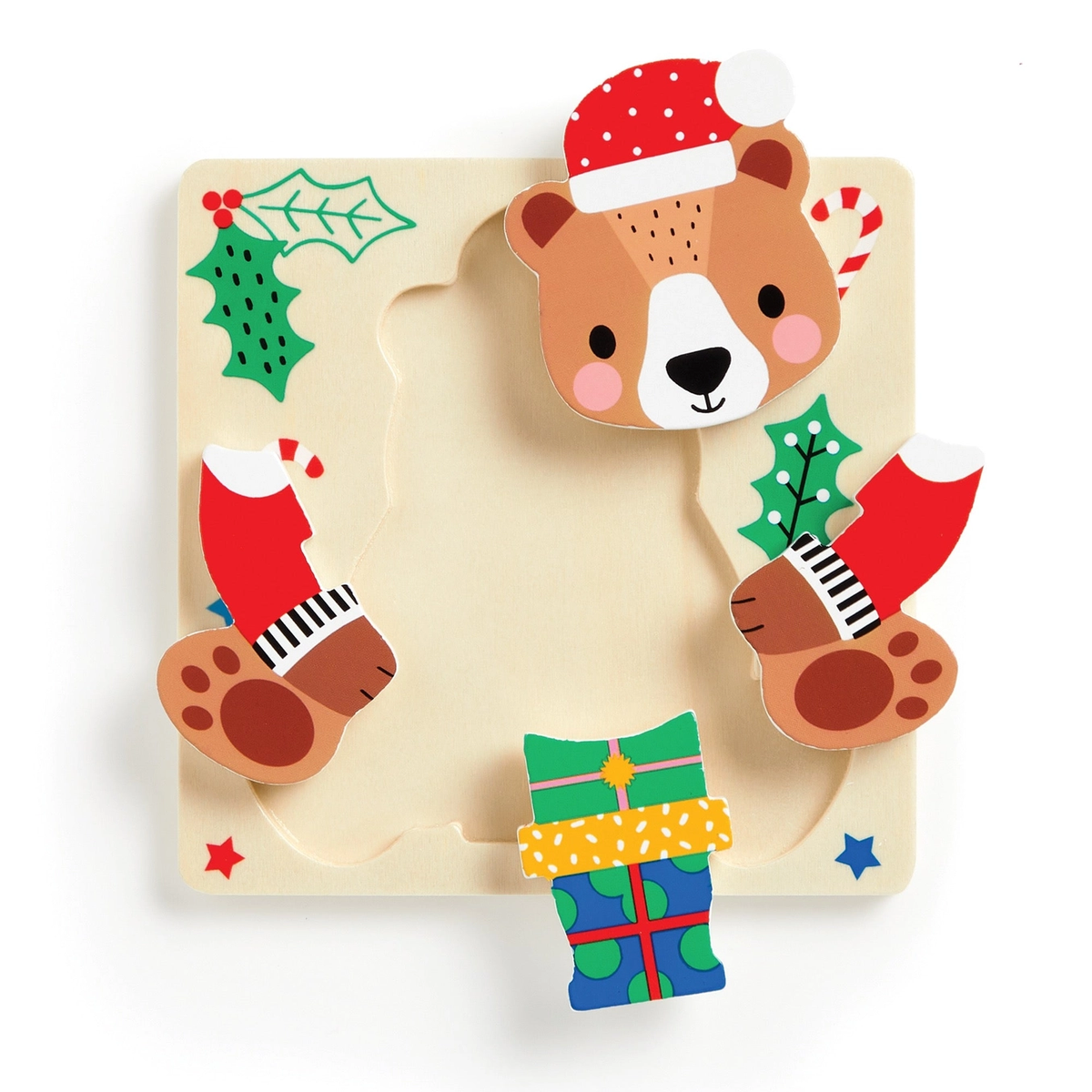 Festive Friends Wooden Puzzles