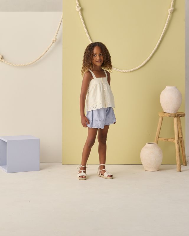 Periwinkle Remi Short