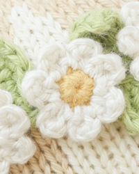 Evelyn the Golden Knitted Doll