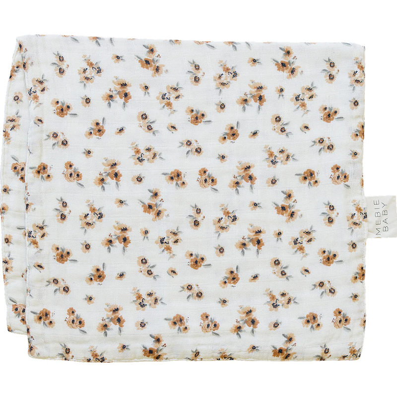 Autumn Bloom Burp Cloth