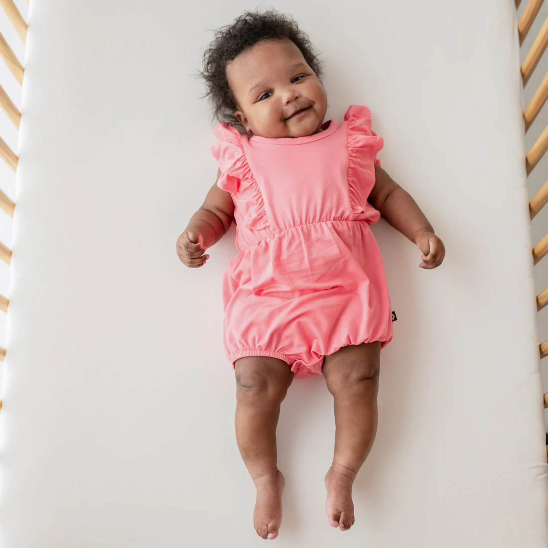 Guava Bubble Romper