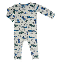 Race Cars Bamboo Pajama Sleeper