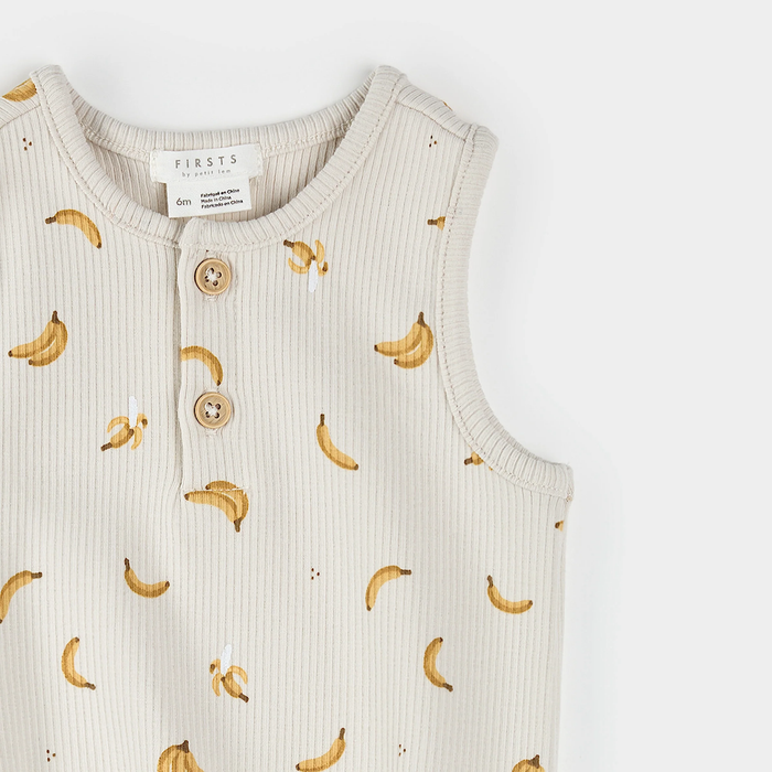 Banana Bubble Romper