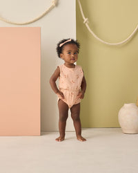 Cherry Bows Cinch Playsuit