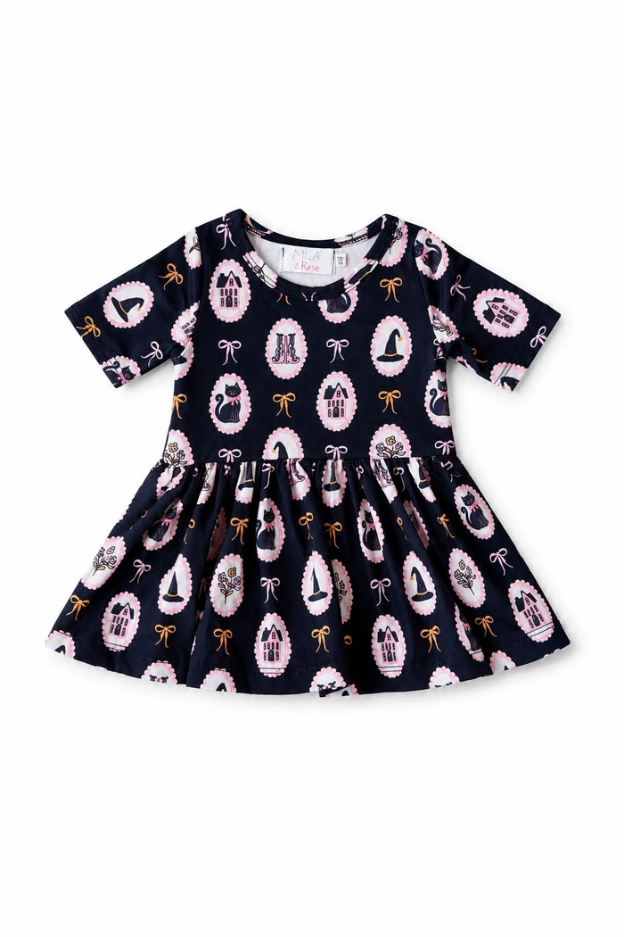 Hocus Pocus Twirl Bodysuit Dress