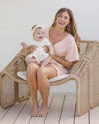 Petit Fleur Pointelle Skirted Bodysuit Dress