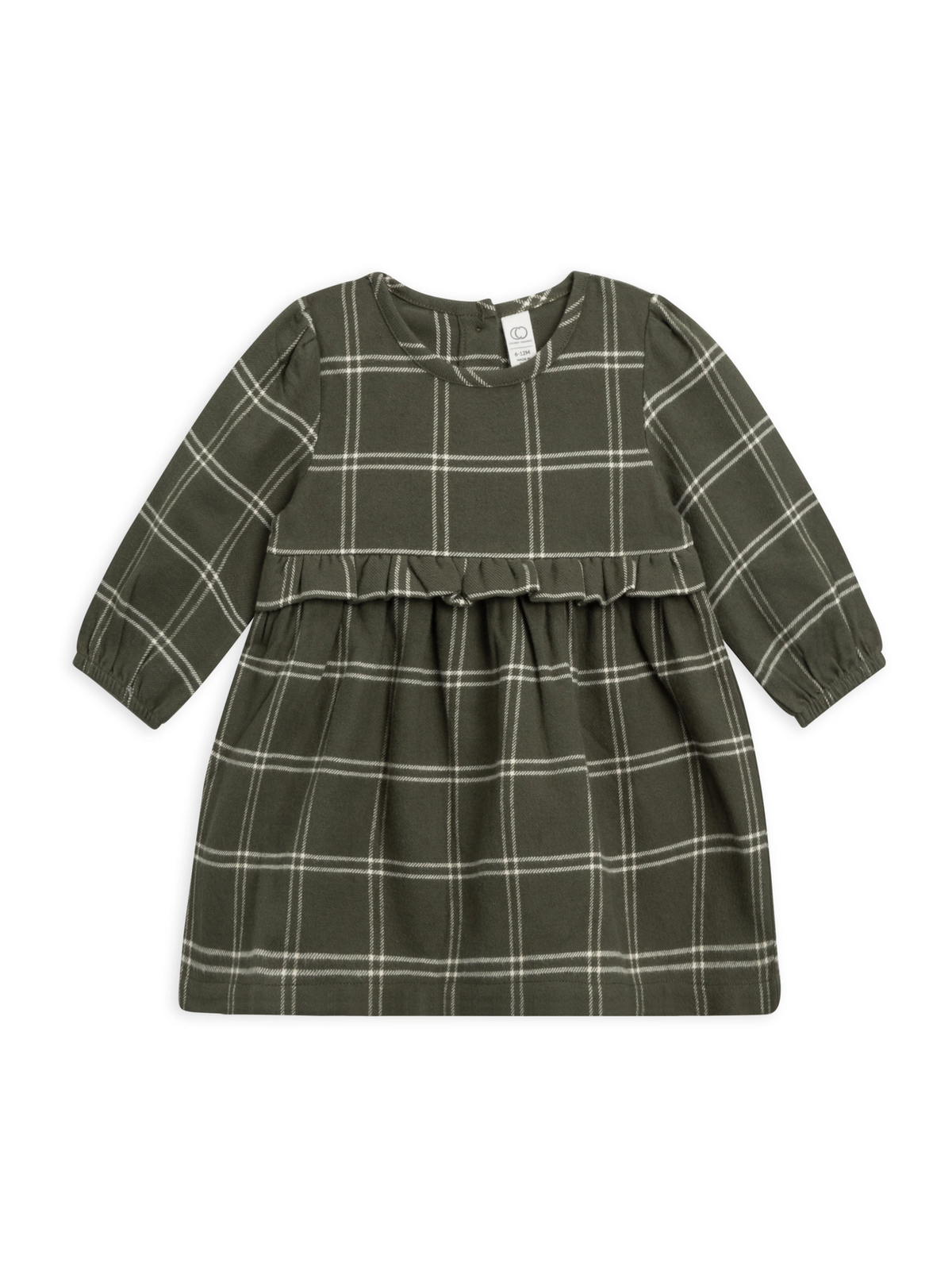 Cypress Plaid Ruffle Dress