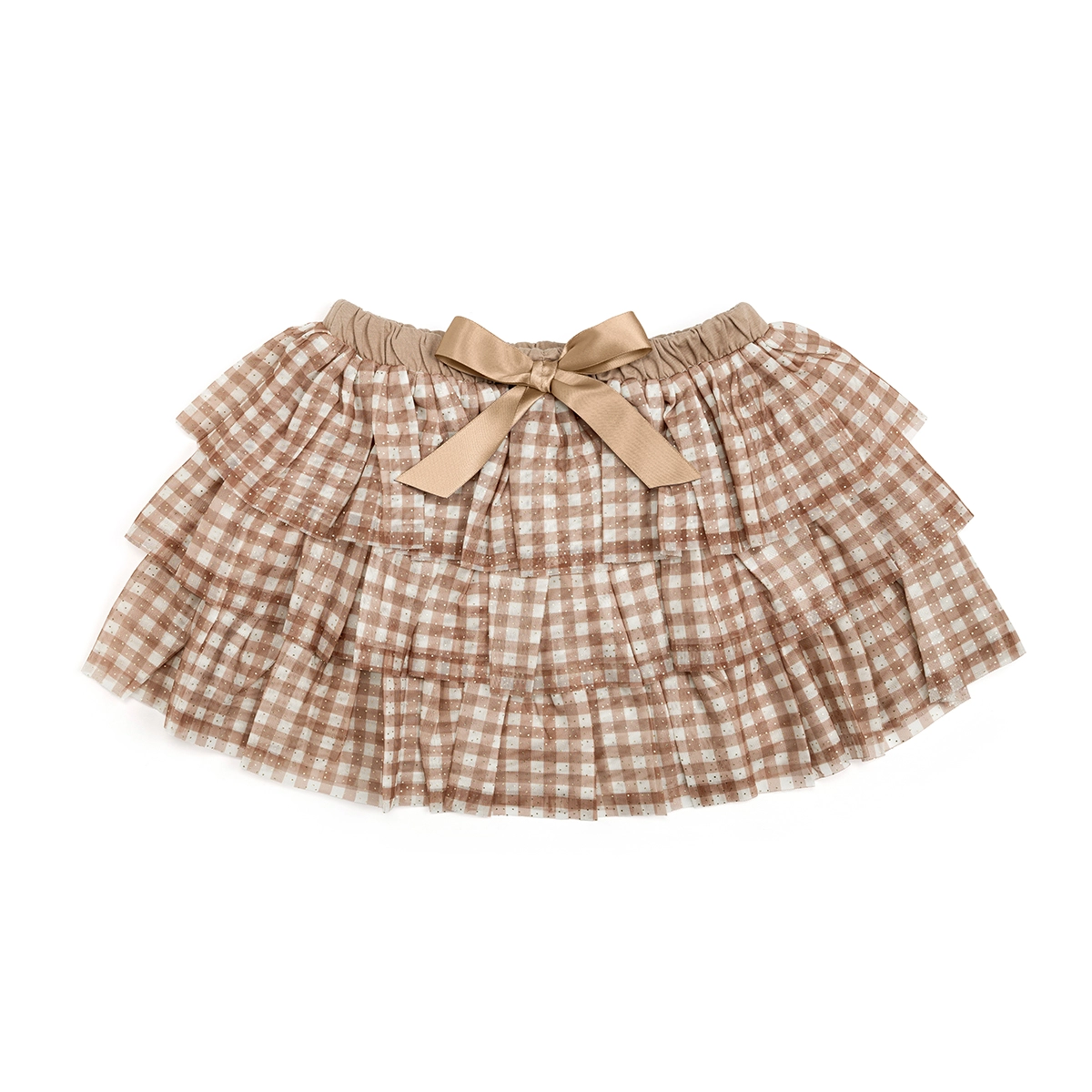 Gingham Tulle Tiered Tutu