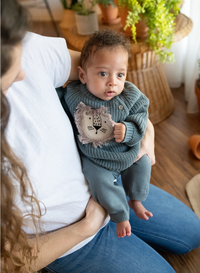 Lion Knitted Sweater