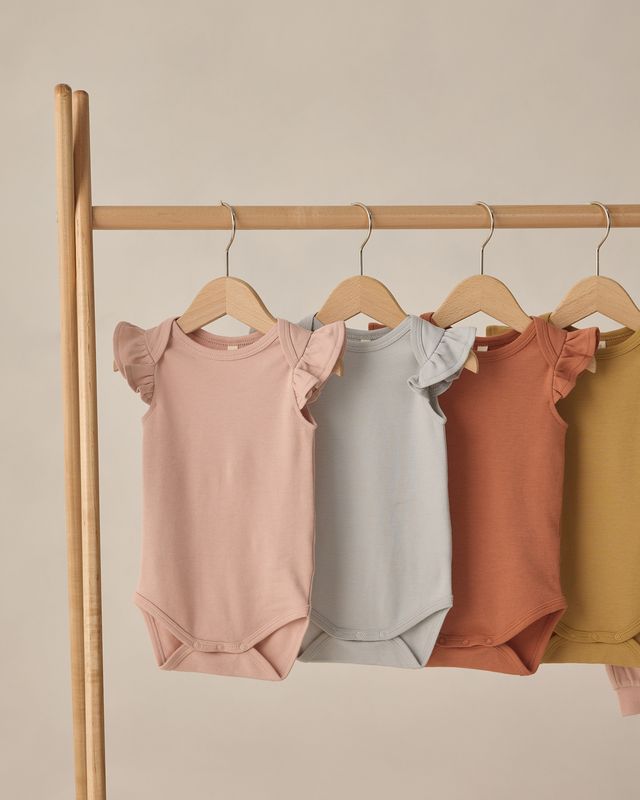 Sky Flutter Sleeve Bodysuit