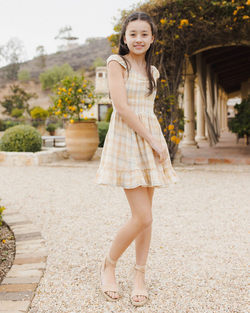 Pastel Plaid Kalina Dress