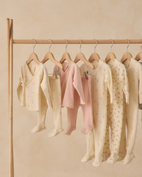 Flower Field Footed Zip Sleeper