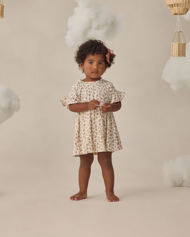 Wildflower Bamboo Babydoll Dress