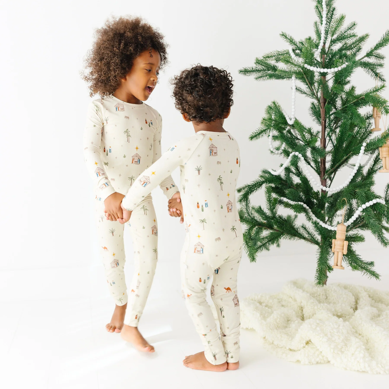 Nativity Bamboo Two-Piece Set