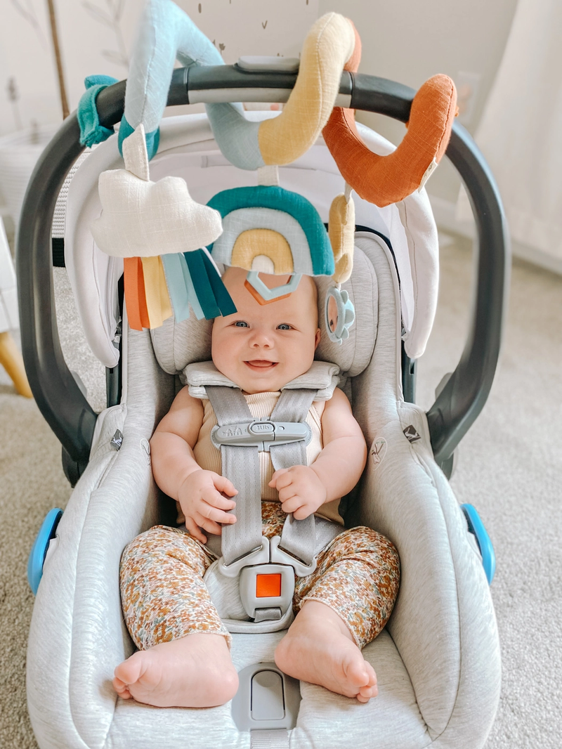 Rainbow Car Seat Activity Toy