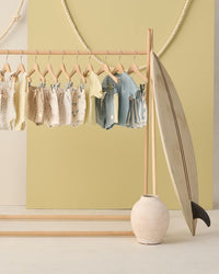 Green Stripe Swim Trunk