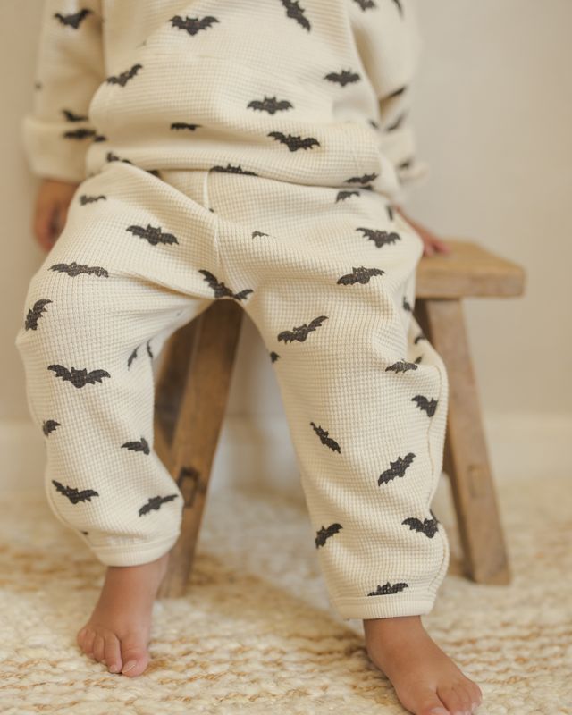 Bats Waffle Slouch Set