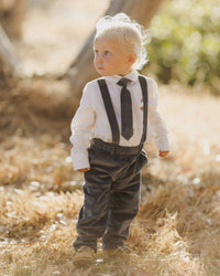 Midnight Velvet Skinny Tie