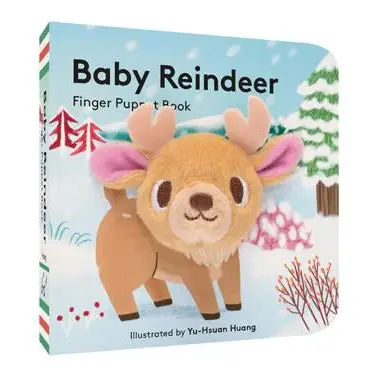 Reindeer Finger Puppet Book