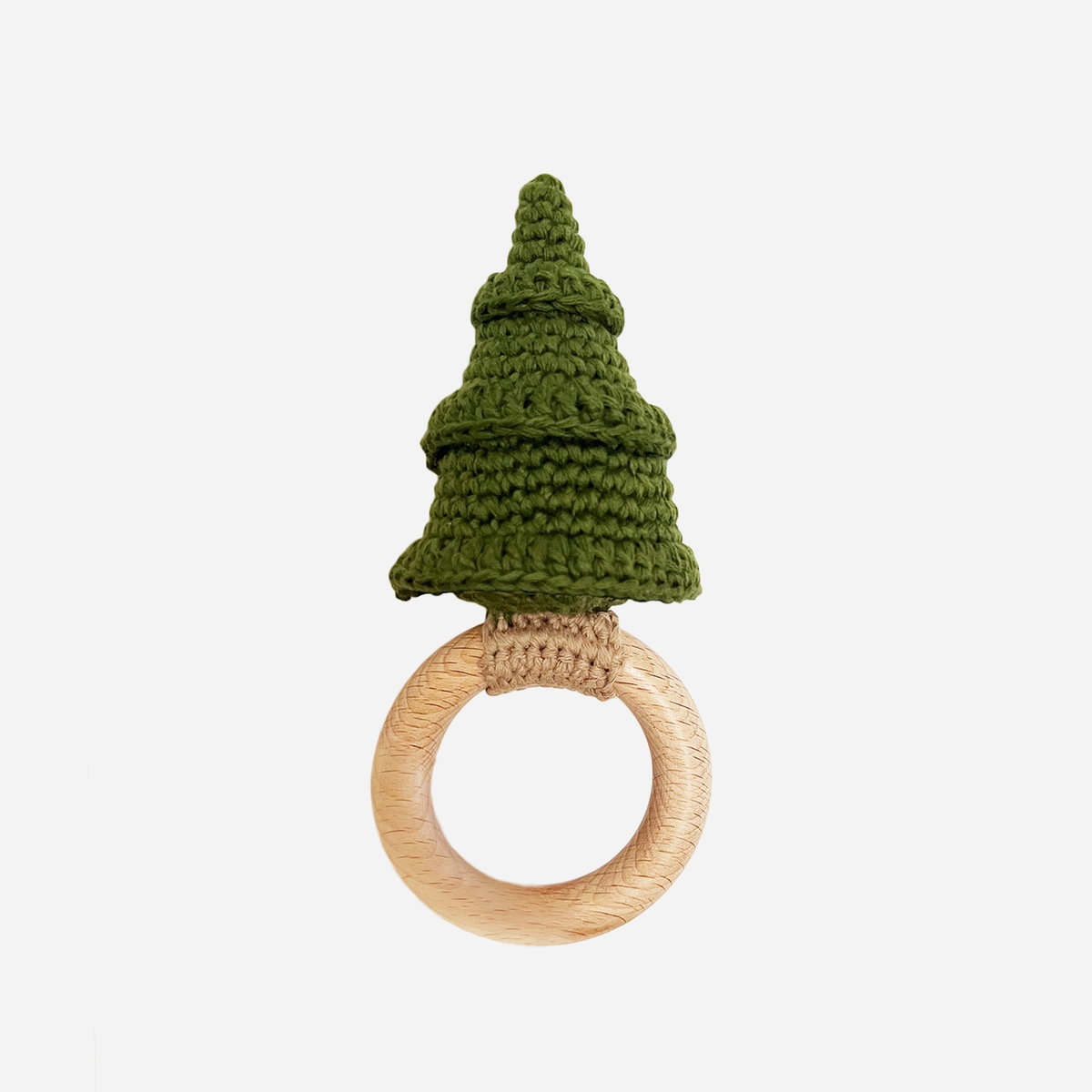 Tree Crochet Teether