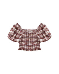 Burgundy Trixie Top