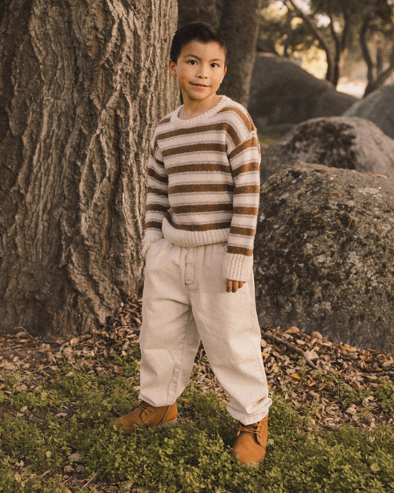 Saddle Stripe Aspen Sweater