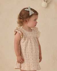 Strawberries Flutter Dress