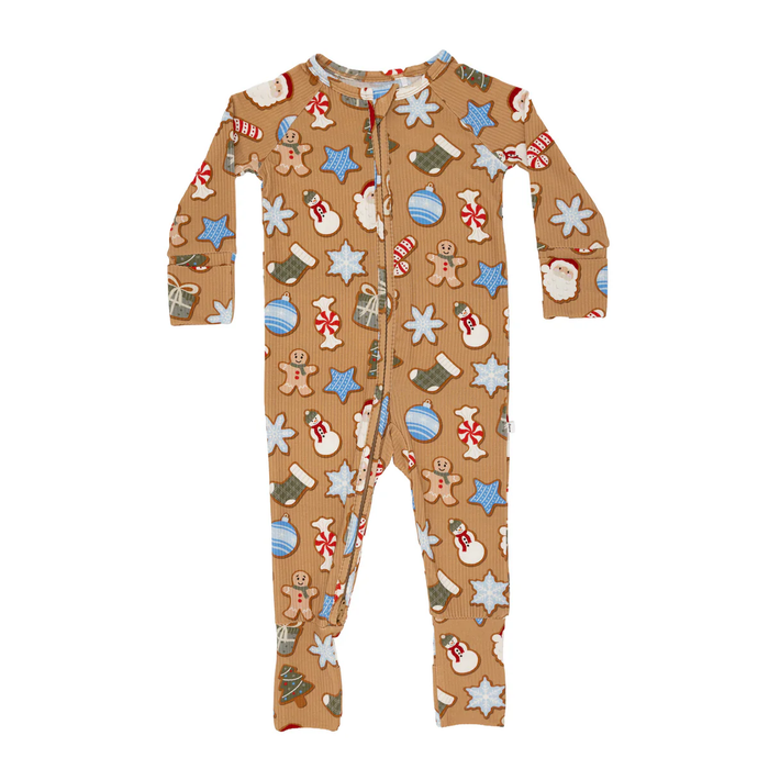 Sugar Cookies Bamboo Zip Romper