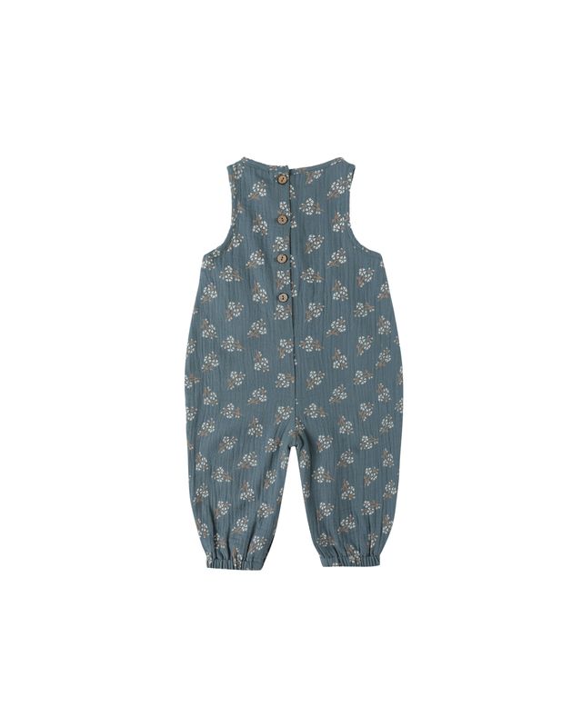 Blue Floral Maisie Overall