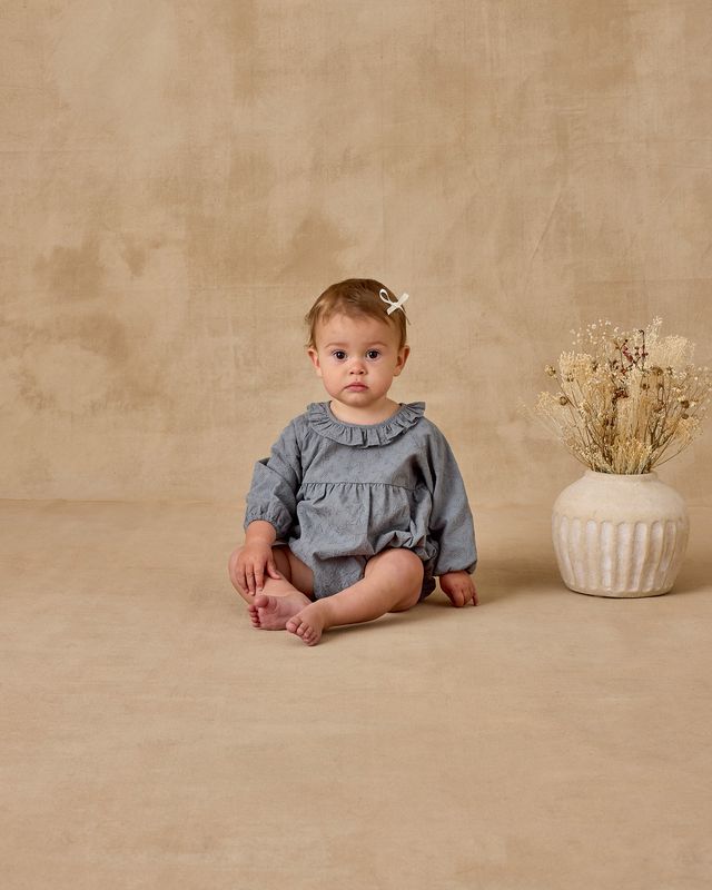 French Blue Adeline Romper