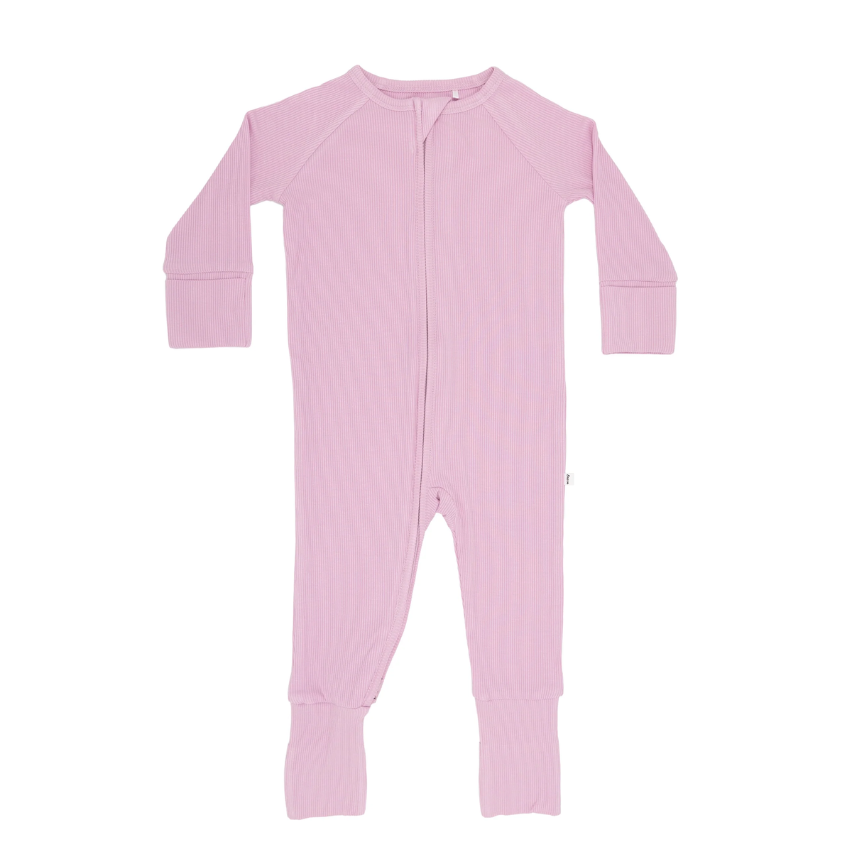 Lilac Mist Bamboo Zip Romper